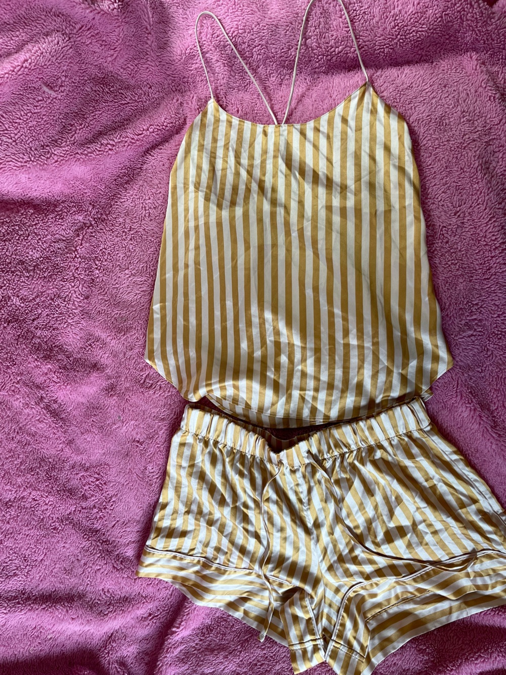 Striped Victoria Secret PJ Set